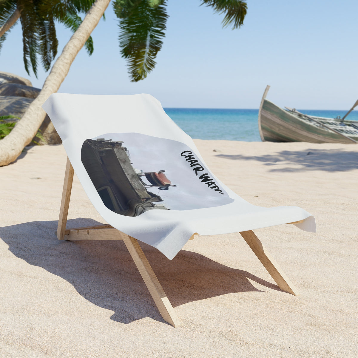 Beach Towel Chair Watch HaganCustomSports