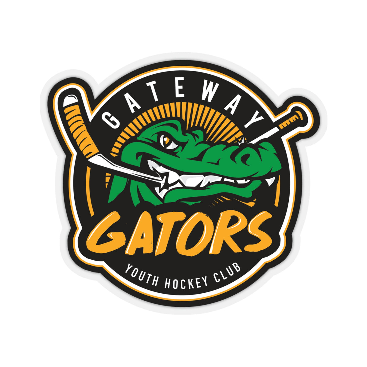 Gateway Devo Hockey KissCut Stickers HaganCustomSports