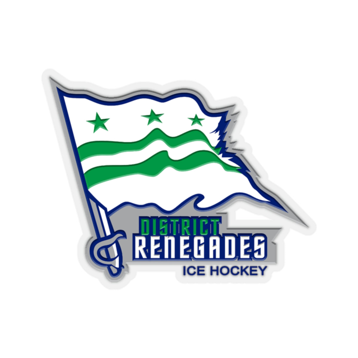 Renegades KissCut Stickers HaganCustomSports