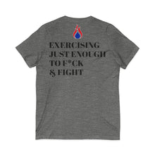 The Junction V-Neck Tee — "Exercising Just Enough to ......