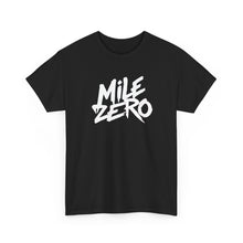 Mile Zero Logo Tee - Unisex Heavy Cotton Tee