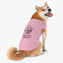 Conestoga Cowboys Pet Tank Top (black logo)