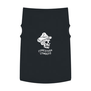 Conestoga Cowboys Pet Tank Top (white logo)