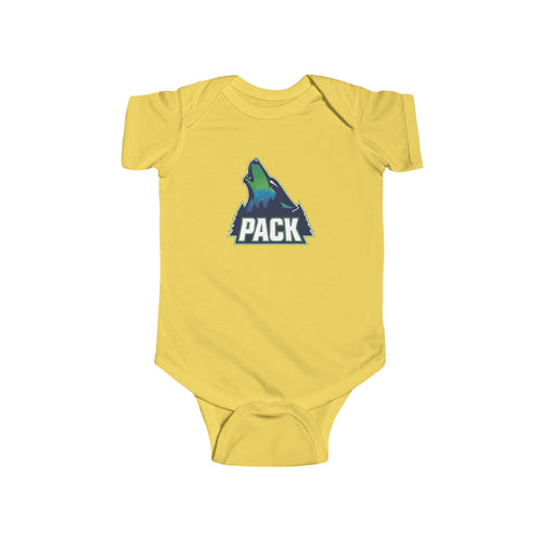 Cute Sports-Themed Infant Bodysuit - Perfect Baby Shower Gift- IBHA Wolfpack