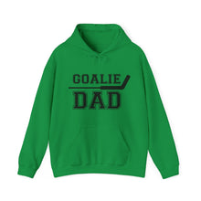 Unisex Heavy Blend™ Hooded Sweatshirt - Goalie Dad (in black)