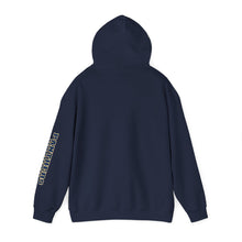 Unisex Hooded Sweatshirt - Franklin Regional Hockey (front logo, sleeve text)
