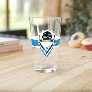 Pint Glass, 16oz - Militia