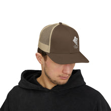 Cotton Snapback Trucker Cap - Conestoga Cowboys (white logo)
