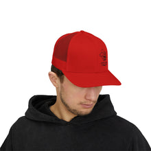 Cotton Snapback Trucker Cap - Conestoga Cowboys (black logo)