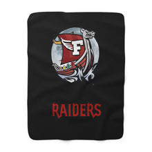 Fitchburg Raiders Sherpa Fleece Blanket