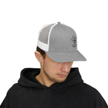 Cotton Snapback Trucker Cap - Conestoga Cowboys (black logo)