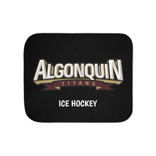 ALGONQUIN TITANS Sherpa Blanket, Two Colors