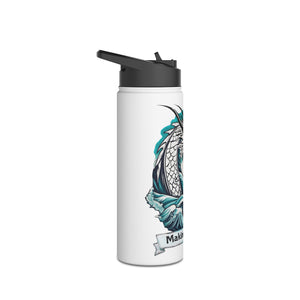 Making Waves - Stainless Steel Water Bottle, Standard Lid (3 sizes)