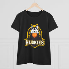 Women's T-Shirt Husky Broomball Design