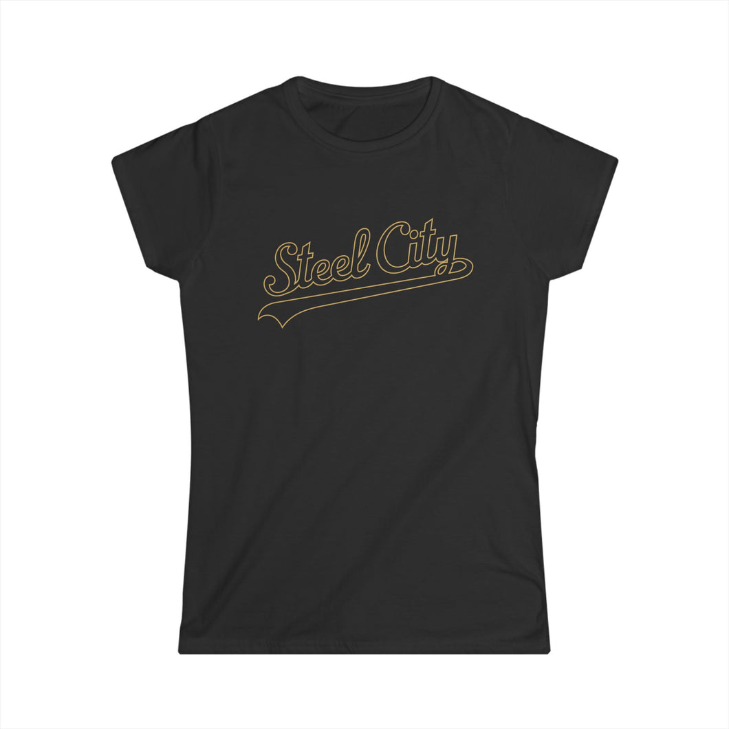 SC Athletics Women's Softstyle Tee - Steel City