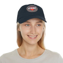 CSHL - Dad Hat with Leather Patch (Round)