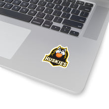 Husky Broomball Kiss-Cut Stickers 2x2 & 3x3 Helmet Decal