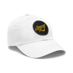 Dad Hat with Leather Patch (Round) - Arsenal