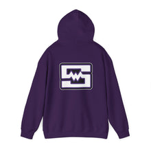 Unisex Hooded Sweatshirt - Mix Sports Shockwave (front and back logos)