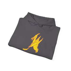 Pink Pterodactyls Unisex Heavy Blend Hooded Sweatshirt - PBH