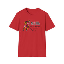 MSHL Girls Hockey Unisex Softstyle T-Shirt (colors)