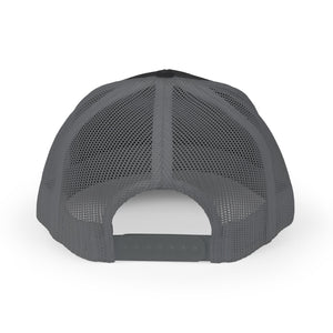 Embroidered Snapback Trucker Cap - Shockwave