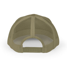 Embroidered Snapback Trucker Cap - Stripes.