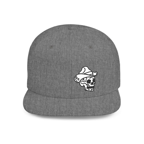 Flat Bill Snapback - Conestoga Cowboys (white logo)