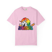Drunken Unicorn Unisex Garment-Dyed T-shirt - PBH