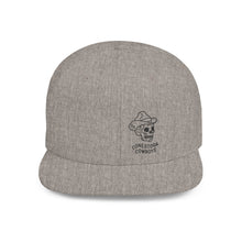 Flat Bill Snapback - Conestoga Cowboys (black logo)