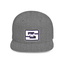 Flat Bill Snapback Hat - Shockwave