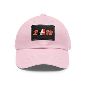 Dad Hat with Leather Patch (Rectangle) 2 N 10