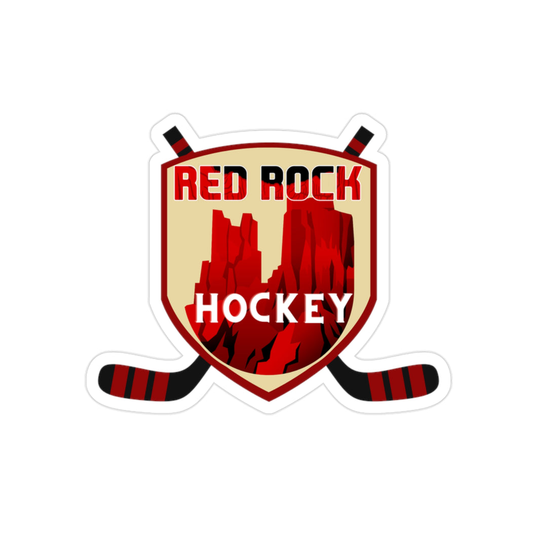 Red Rock - Transparent Outdoor Stickers, Die-Cut, 1pcs