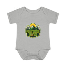 Infant Baby Rib Bodysuit - NATURE BOYS