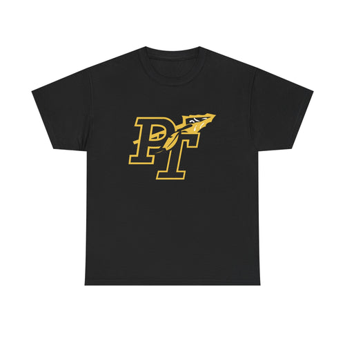 PT Warrior Inline Unisex Heavy Cotton Tee Black Out