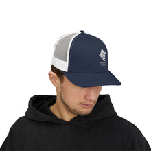 Cotton Snapback Trucker Cap - Conestoga Cowboys (white logo)