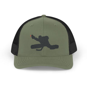 Snapback Trucker Cap - Ball Hockey Goalie Save