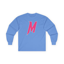 Menace Unisex Ultra Cotton Long Sleeve Tee - "M" logo