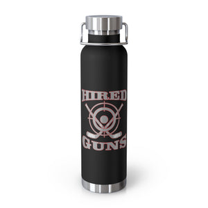 22oz Vacuum Insulated Bottle - Hired Guns
