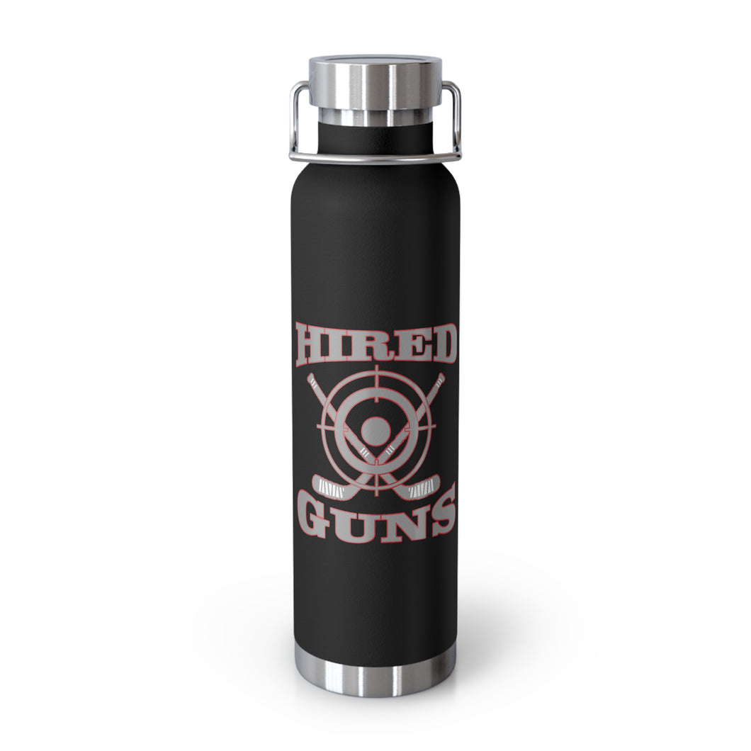 22oz Vacuum Insulated Bottle - Hired Guns