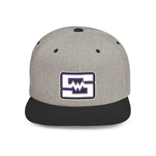 Flat Bill Snapback Hat - Shockwave