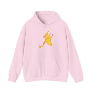 Pink Pterodactyls Unisex Heavy Blend Hooded Sweatshirt - PBH