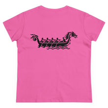 Making Waves - Women's Midweight Cotton Tee - Paddle Like a Mother