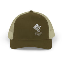 Cotton Snapback Trucker Cap - Conestoga Cowboys (white logo)