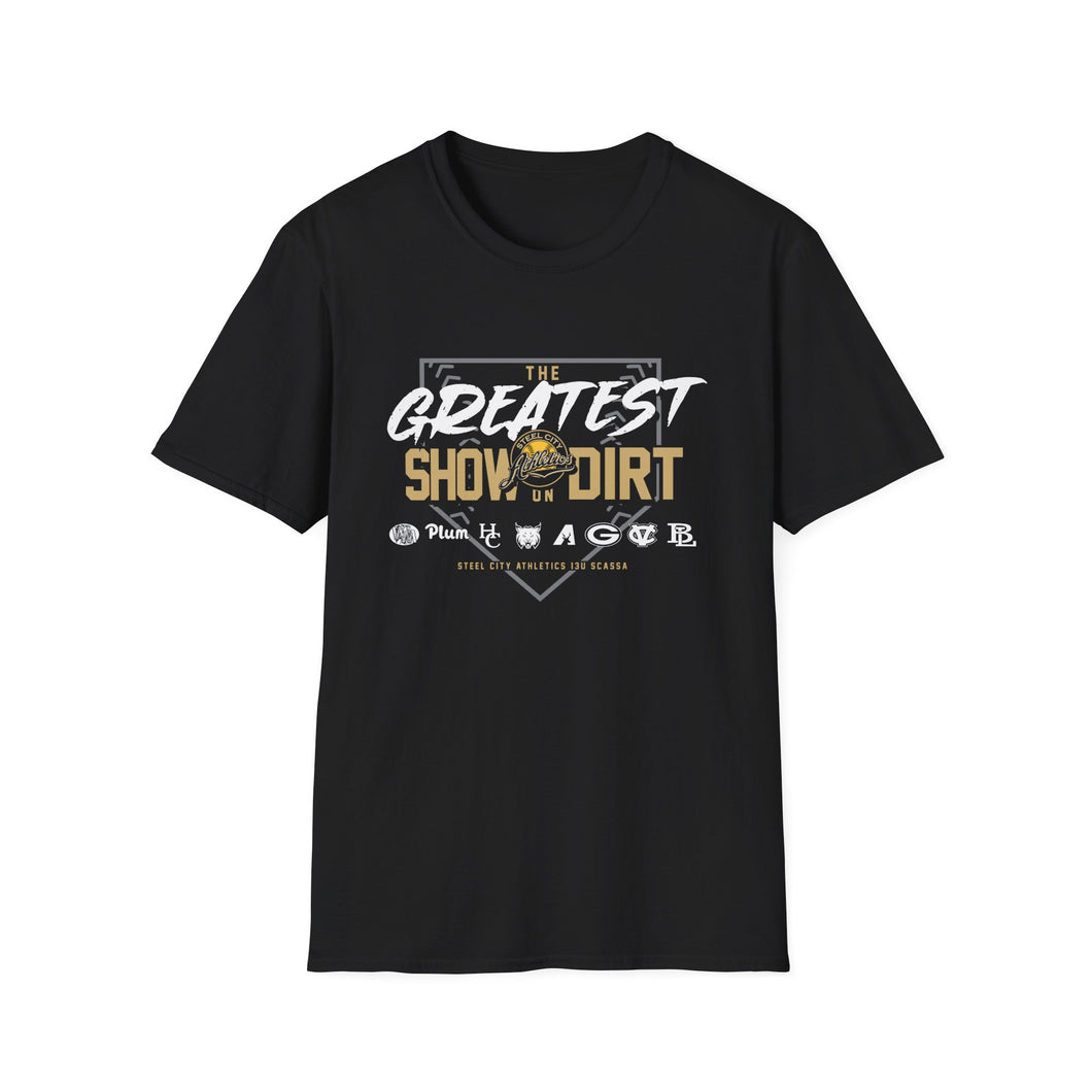 SC Athletics Unisex Softstyle T-Shirt - Greatest Show (alternate)