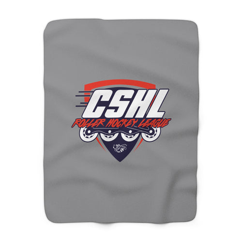 CSHL Roller Sherpa Fleece Blanket