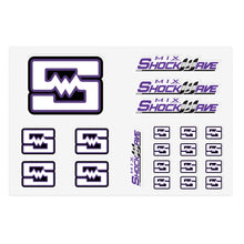 ShockWave Sticker Sheets ( 2 sizes)