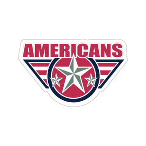 Americans Ice Hockey Kiss-Cut Stickers