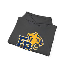 Unisex Hooded Sweatshirt - Franklin Regional Devo (front logo, sleeve text)