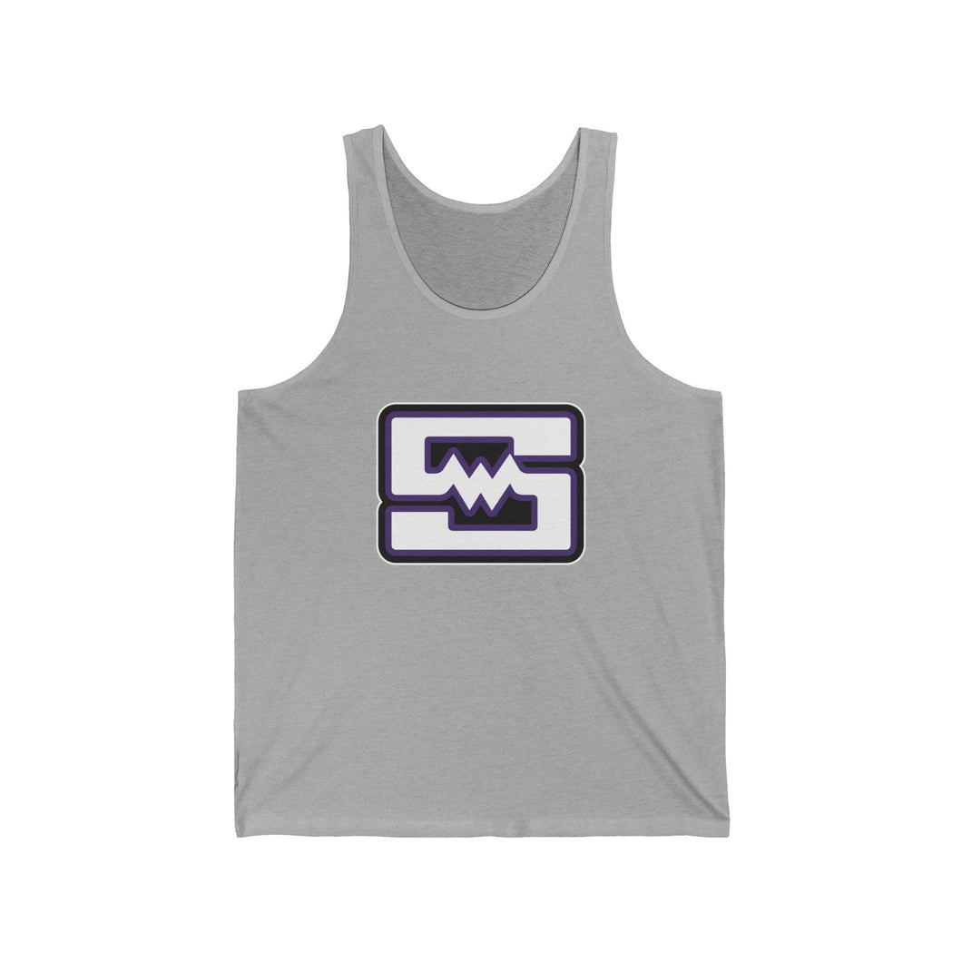 Unisex Jersey Tank - Shockwave (front logo)